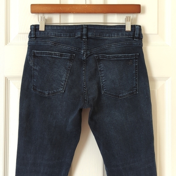 DL1961 Florence Instasculpt Dark Wash Mid Rise Ankle Cropped Skinny Jeans 27 - Picture 5 of 15